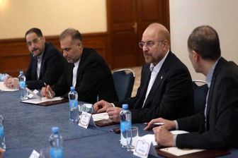 نشست قالیباف با دبیر کل اتحادیه اقتصادی اوراسیا+تصاویر