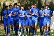 گزارش تمرین امروز استقلال