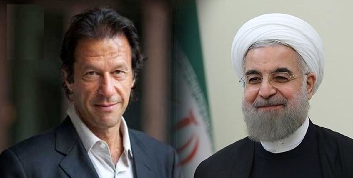 استقبال رسمی از عمران خان توسط روحانی