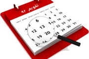 تفاوت تاریخ و تقویم رومیزی