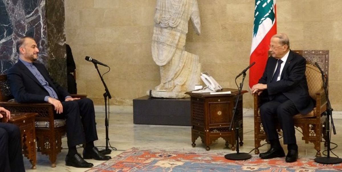 دعوت آیت الله رئیسی از میشل عون برای سفر به تهران