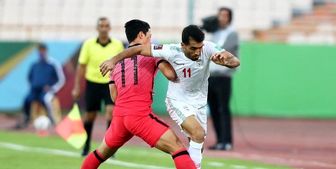 نمایی دیدنی از بازی ایران و کره!