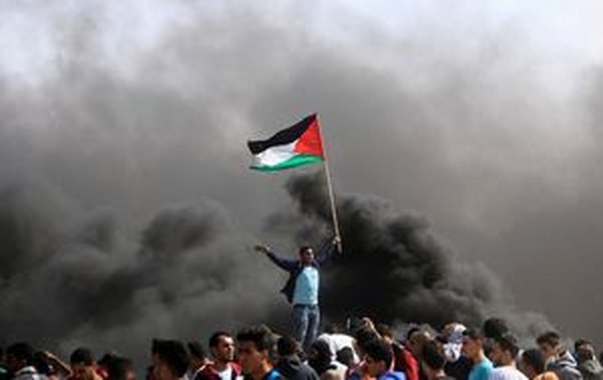 آغاز راهپیمایی حق بازگشت فلسطینیان در نوار غزه