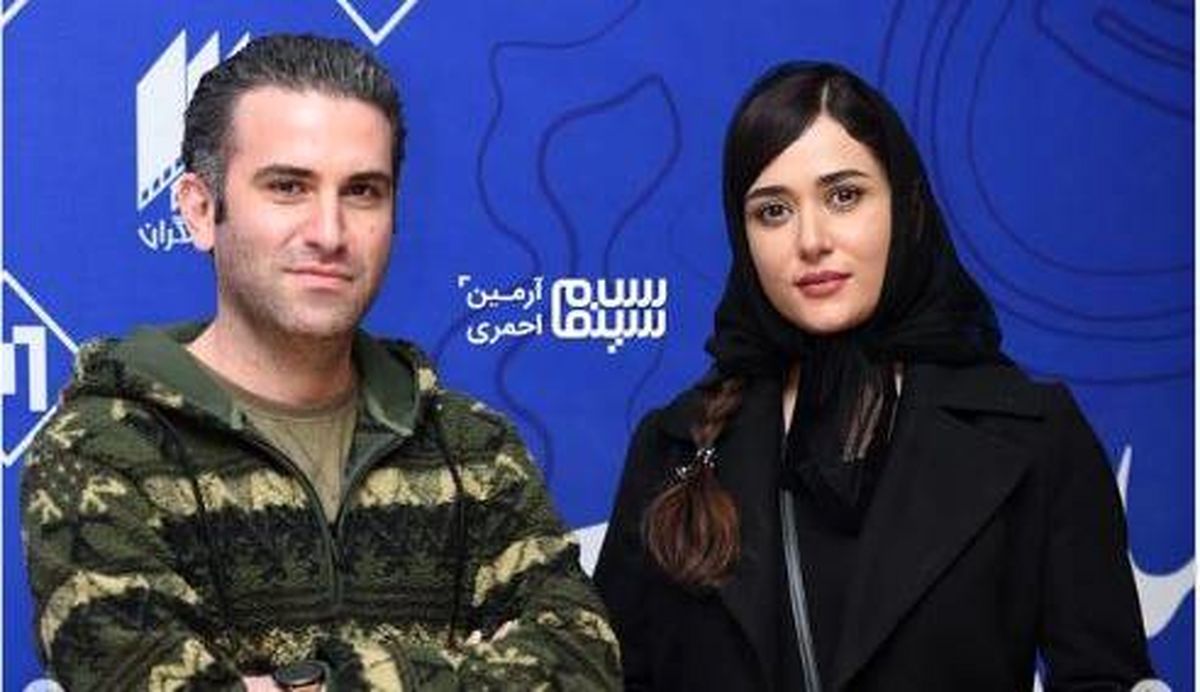 هوتن شکیبا و پریناز ایزدیار در اکران «ملاقات خصوصی»+ عکس