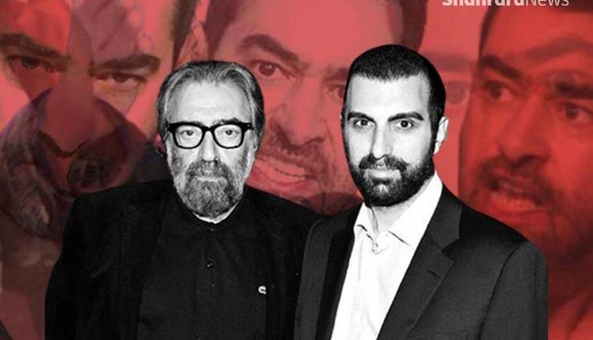 سلفی پولاد کیمیایی و پدرش با برج ایفل