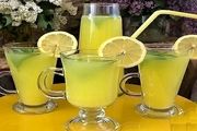 شربت به لیمو خانگی+دستور