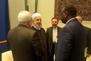روسای جمهوری لیبریا و سنگال با روحانی دیدار کردند