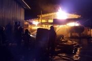 کشته شدن 1 نفر در آتش‌سوزی مرگبار در خیابان سیمون بولیوار