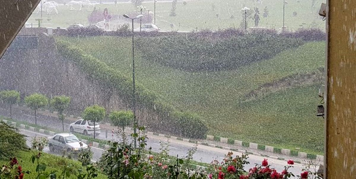 بارش برف و باران در جاده‌های ۸ استان کشور