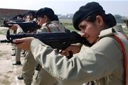 تکاوران زن ارتش پاکستان برای اعزام به کشمیر+تصاویر