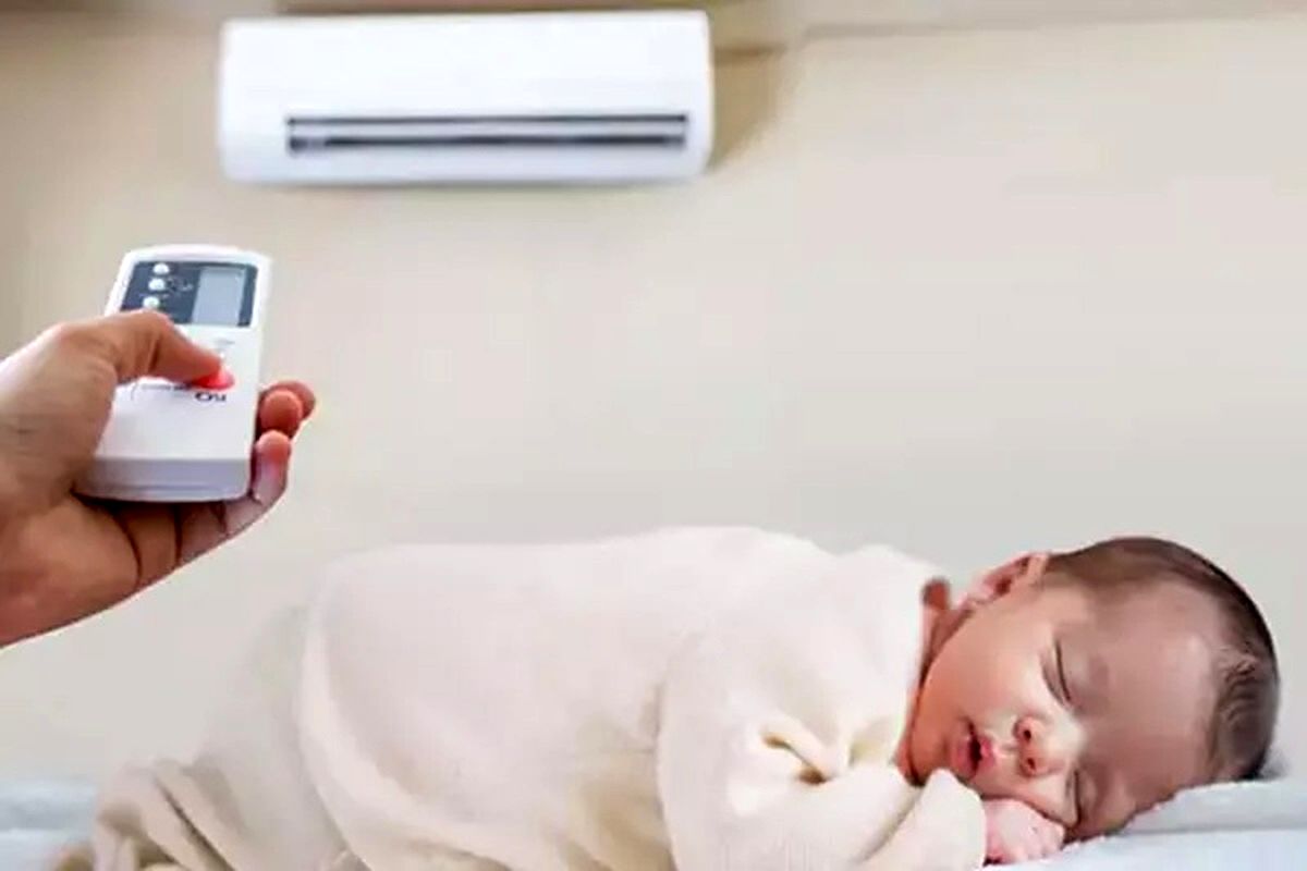 خطرات استفاده مداوم از کولر گازی و آبی برای سلامت کودکان

