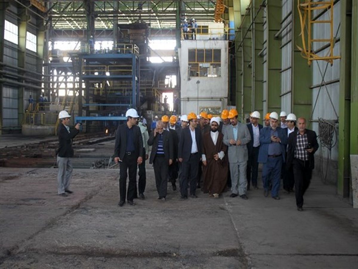 احیای کارخانه مجتمع فولاد درعجب شیر
