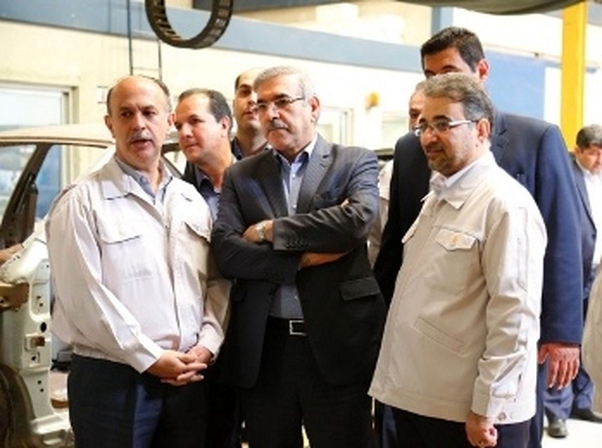 بازدید معاون کل نهاد ریاست جمهوری از سایپا