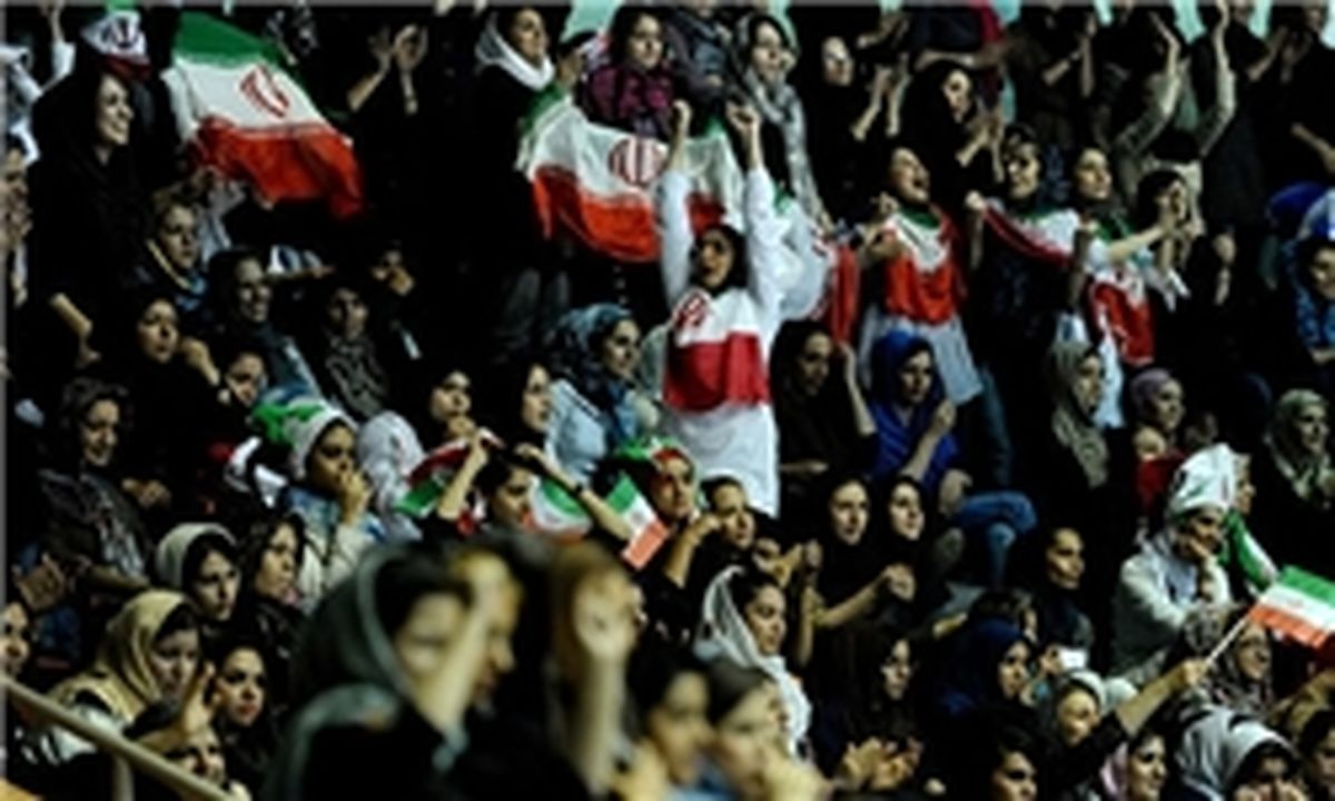 جایگاه بانوان در ورزشگاه آزادی+ عکس