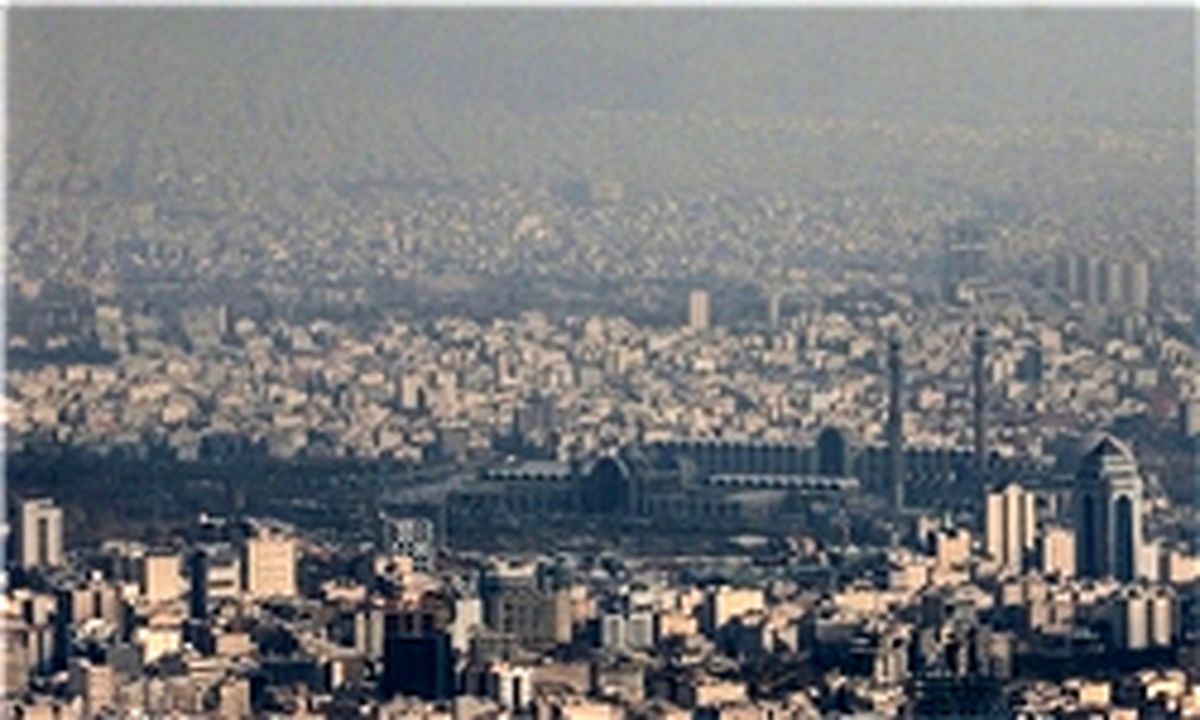 تهران در شرایط ناسالم آب و هوایی