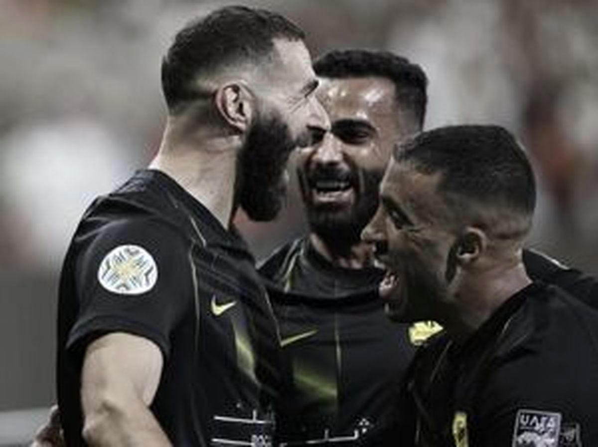 دبل بنزما باعث توقف الاتحاد مقابل التعاون شد!