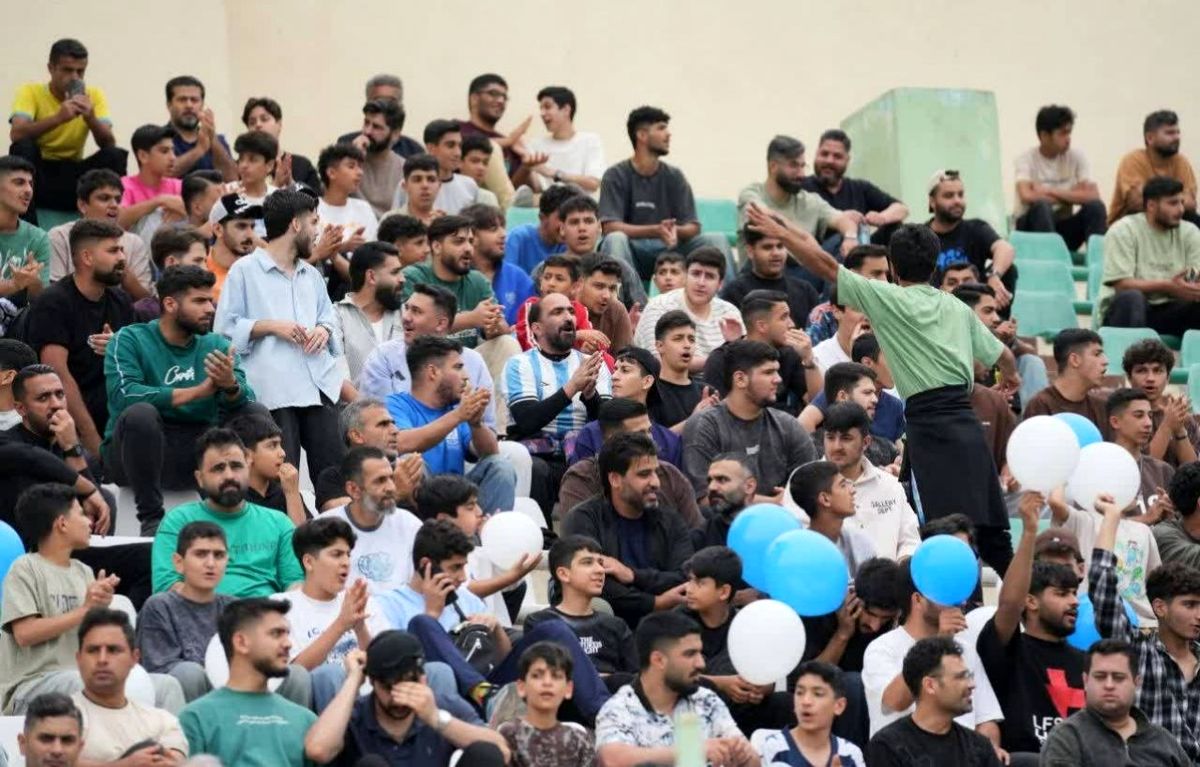 شور و حال در بابل؛ هواداران پس از سال‌ها ورزشگاه را پر کردند