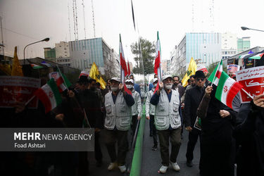 راهپیمایی یوم الله ۱۳ آبان در تهران/گزارش تصویری