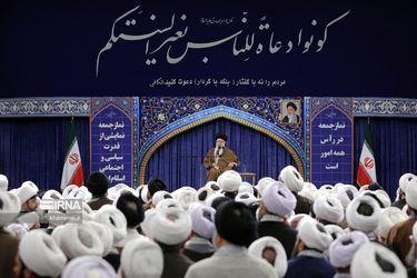دیدار رهبر معظم انقلاب با ائمه جمعه سراسر کشور/ گزارش تصویری