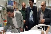 حریرچی از مصدومین حادثه تروریستی زاهدان عیادت کرد+ تصاویر