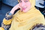 تیپ پاییزی عروس سفیر/ عکس