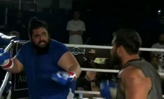 مبارزه دوم هالک قلابی ایرانی با گوریل قزاق؛ آبروریزی جدید؟
