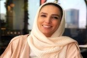 بازیگر زن بی حاشیه در اکران فیلم آبجی /عکس