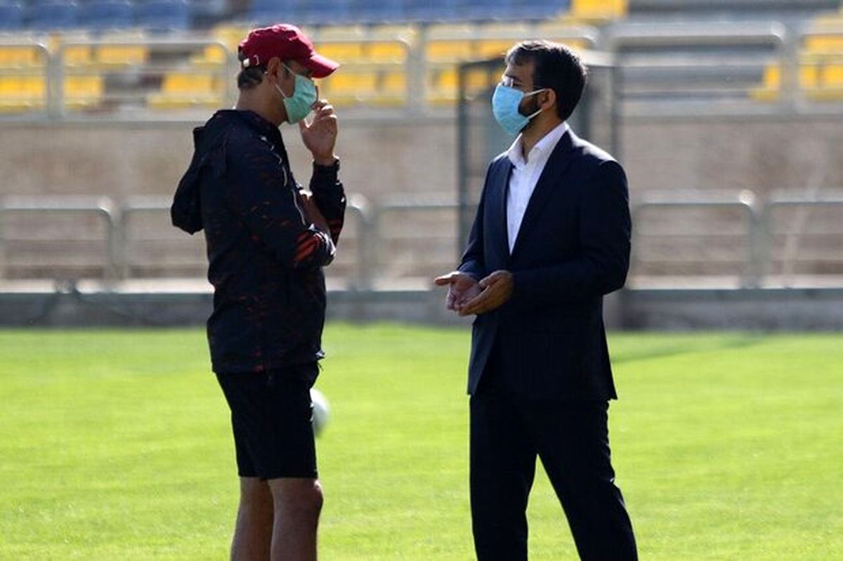گفتگوی مدیرعامل پرسپولیس با یحیی گل محمدی