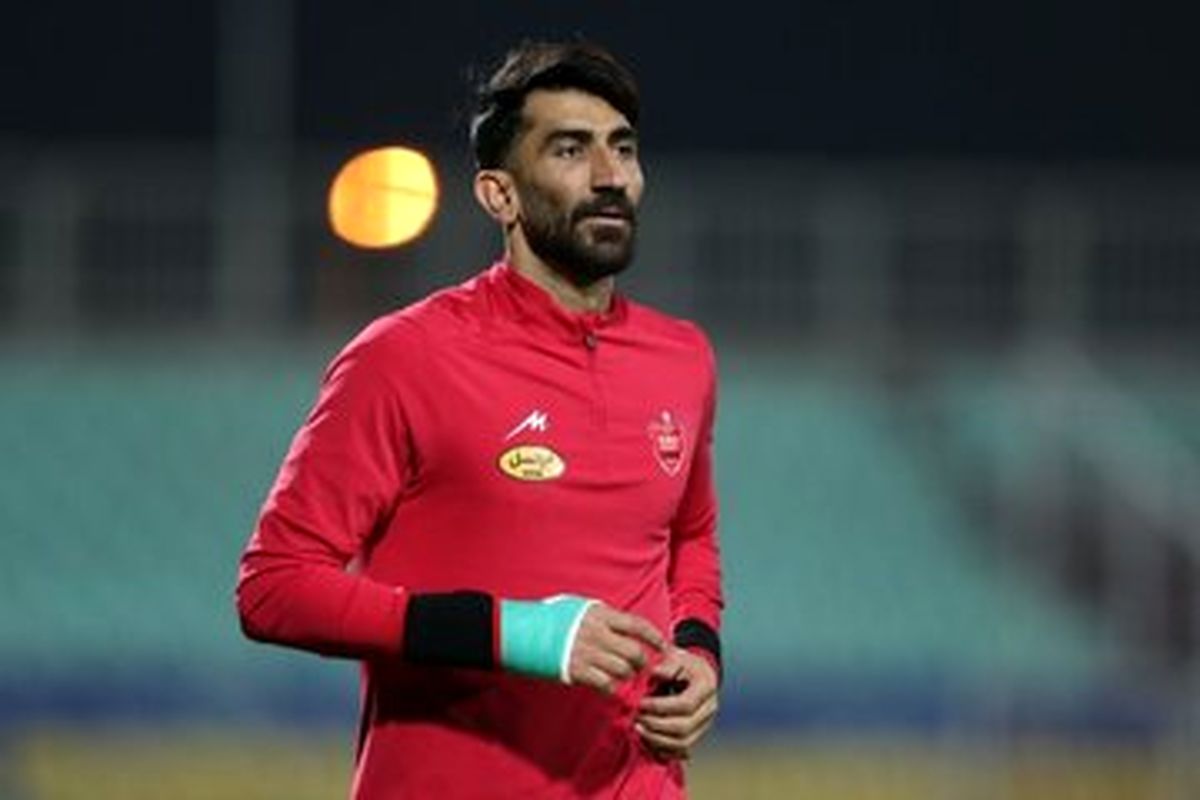 آخرین وضعیت علی بیرو در تمرینات پرسپولیس
