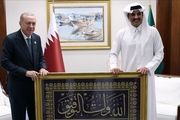 جمله خاص اردوغان به امیر قطر