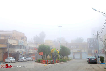 بندر مه آلود