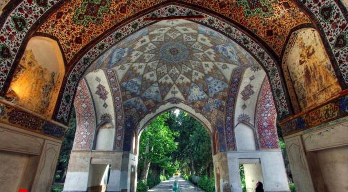 عکسی زیبا از قدیمی‌ترین باغ تاریخی ایران