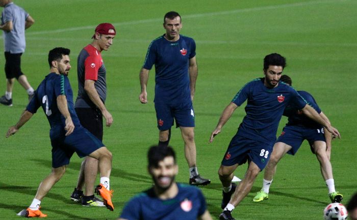 بازگشت سید جلال به تمرینات پرسپولیس
