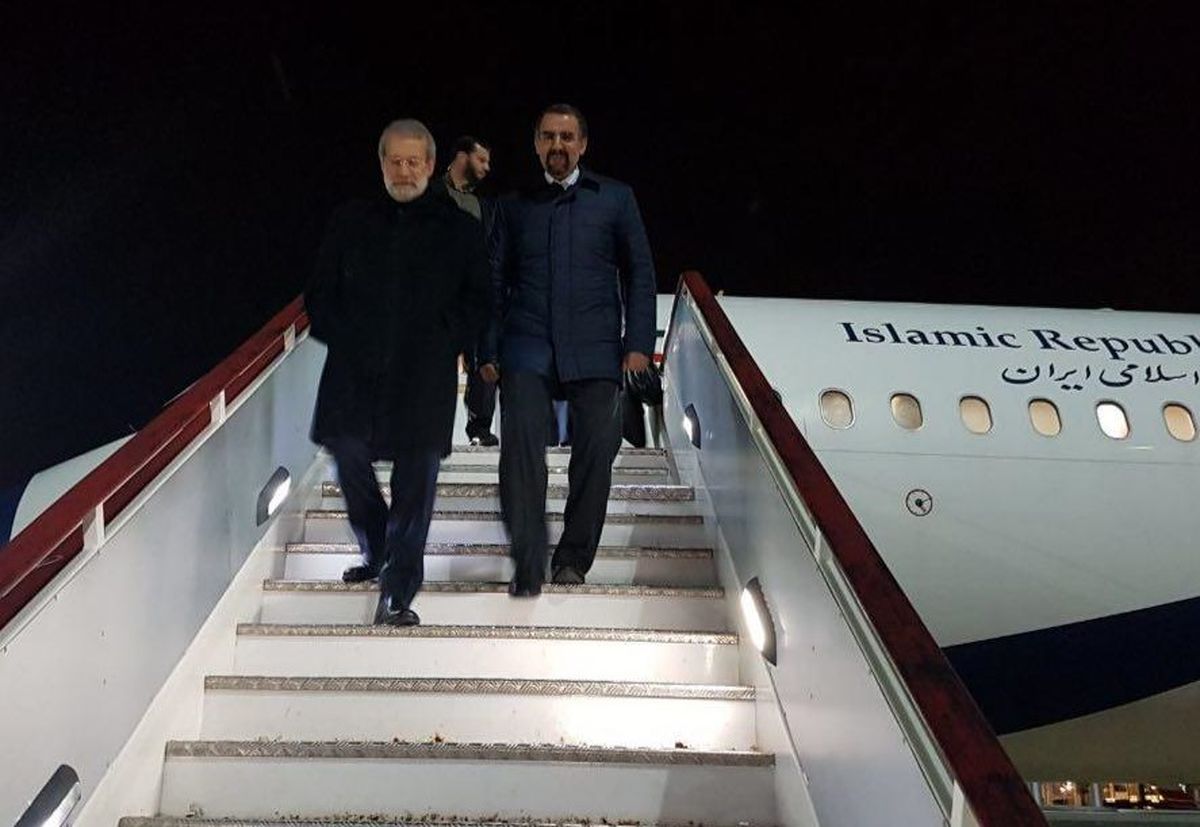 لاریجانی وارد سن پترزبورگ شد 