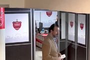 حضور مدیر برنامه‌های میلاد فخر الدینی در باشگاه پرسپولیس