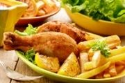 لبخند بزنید، مرغ سوخاری بخرید+عکس