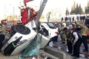 تصادف شدید در شمال به جنوب بزرگراه امام علی