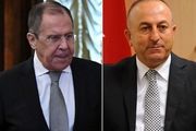  ادامه بررسی اوضاع سوریه در مذاکرات تلفنی لاوروف و چاوش‌اوغلو 