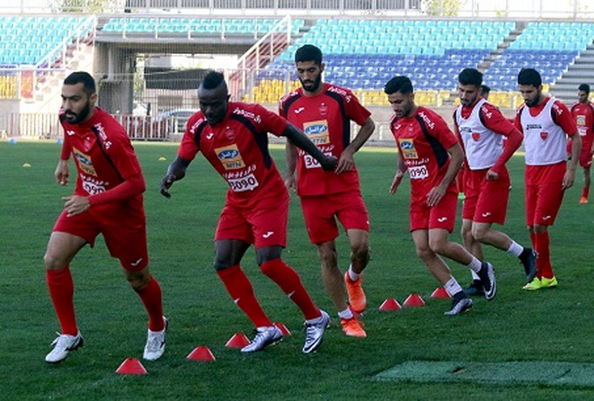 گزارش تمرین پرسپولیس/ حمایت از بیرانوند با آهنگ لری