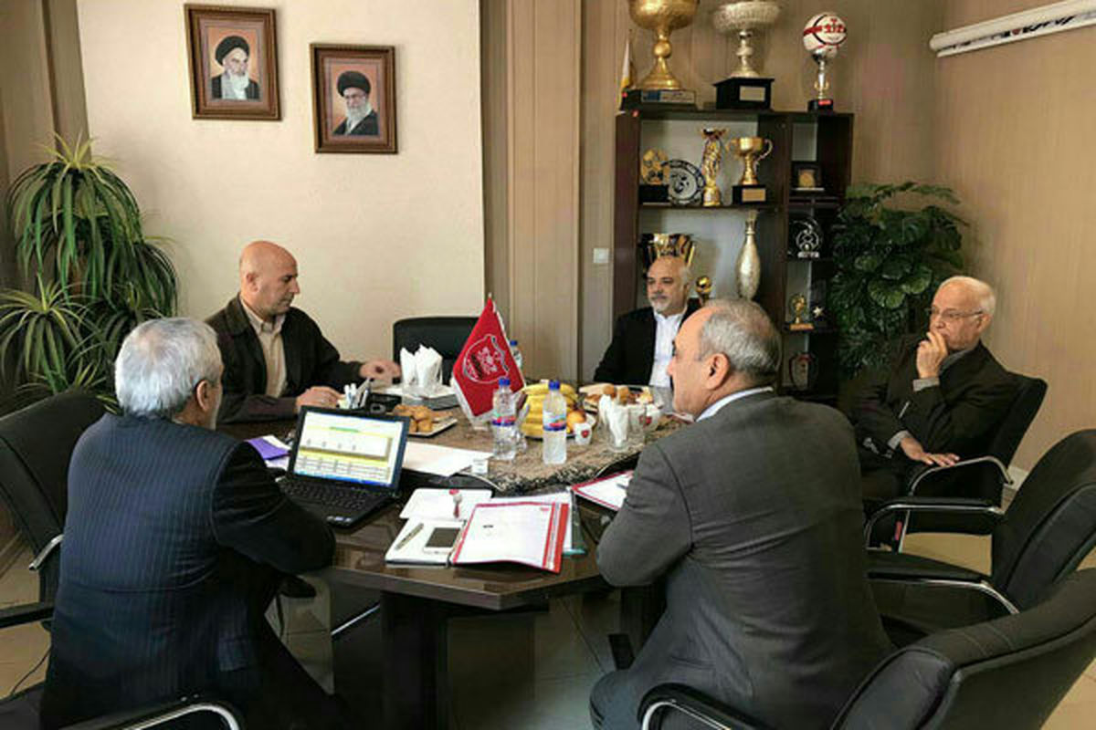 جلسه هیات مدیره پرسپولیس بدون مدیرعامل