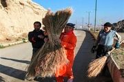 تنها زن رفتگر ایران