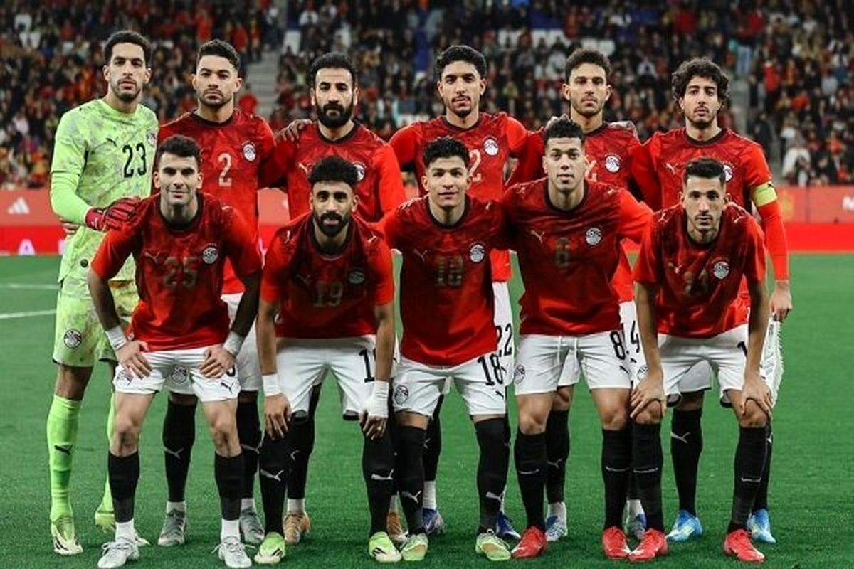 تیم فوتبال مصر قبل از دیدار با ایران به دنبال بازی تدارکاتی
