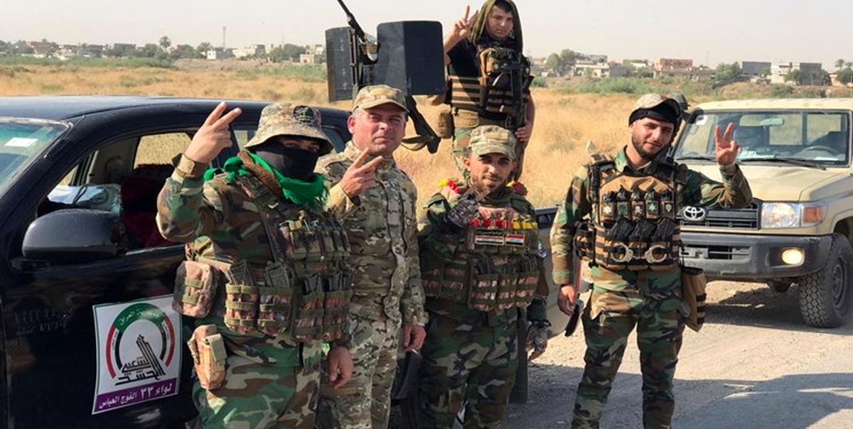 دفع حمله عناصر داعش توسط حشدالشعبی