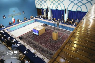 دیدار رئیس جمهور با اصحاب رسانه/گزارش تصویری
