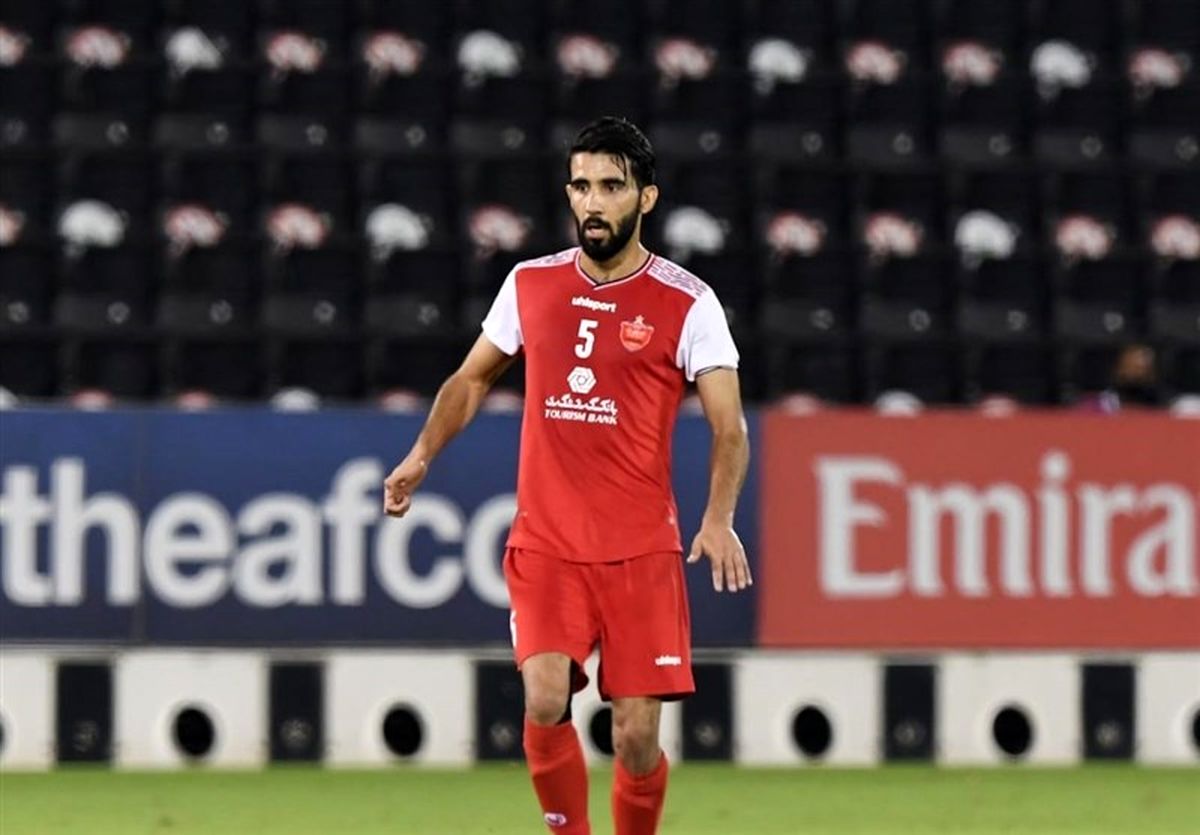 تمرین  کادر پزشکی پرسپولیس با بشار رسن 