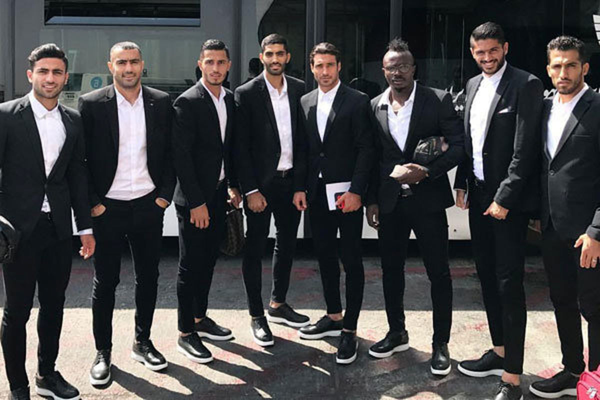 خوش گذرانی پرسپولیسی ها بعد از بازی با الاهلی در دبی