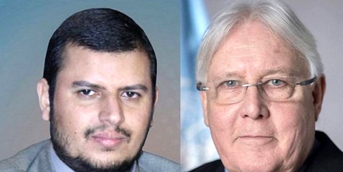 دیدار نماینده سازمان ملل در یمن با رهبر جنبش انصارالله 