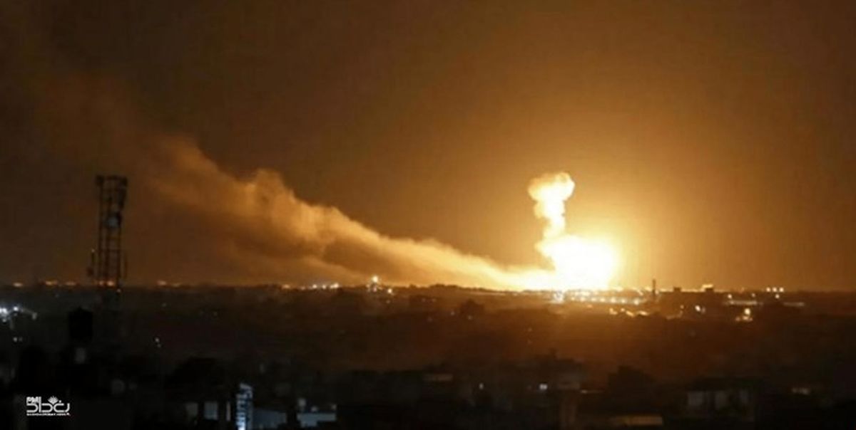  لحظه سقوط موشک در شمال فلسطین اشغالی