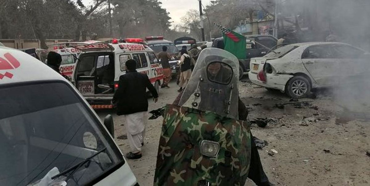  22 کشته و زخمی بر اثر انفجار در کویته پاکستان