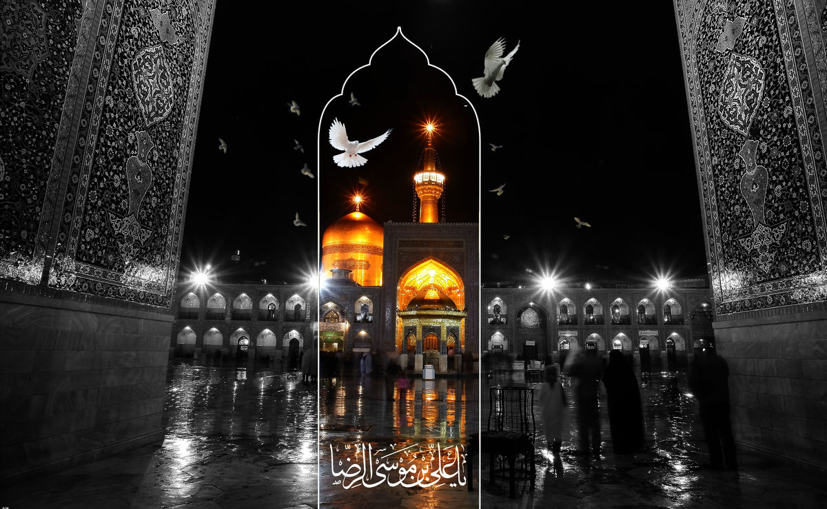 تصویری ناب از حرم مطهر رضوی/ عکس